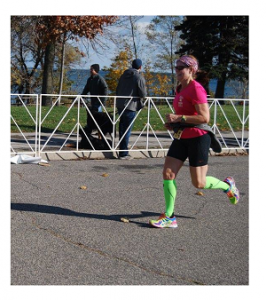 Tracy Irwin running Road 2 Hope 2015
