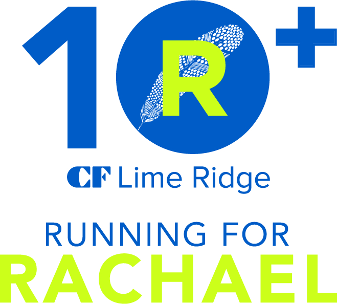 running for rachael 2023 logo
